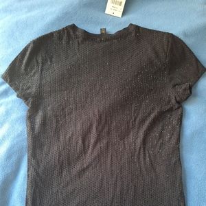 Ralph Lauren Embroidered Black T-shirt Size S